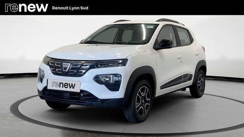 Blanc Utilisé 2022 Dacia Spring Comfort Citadine | 9 999 € (Prix juste) - Image 1/4