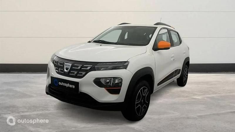 Blanc Utilisé 2022 Dacia Spring Comfort Plus Citadine | 10 899 € (Prix juste) - Image 1/4