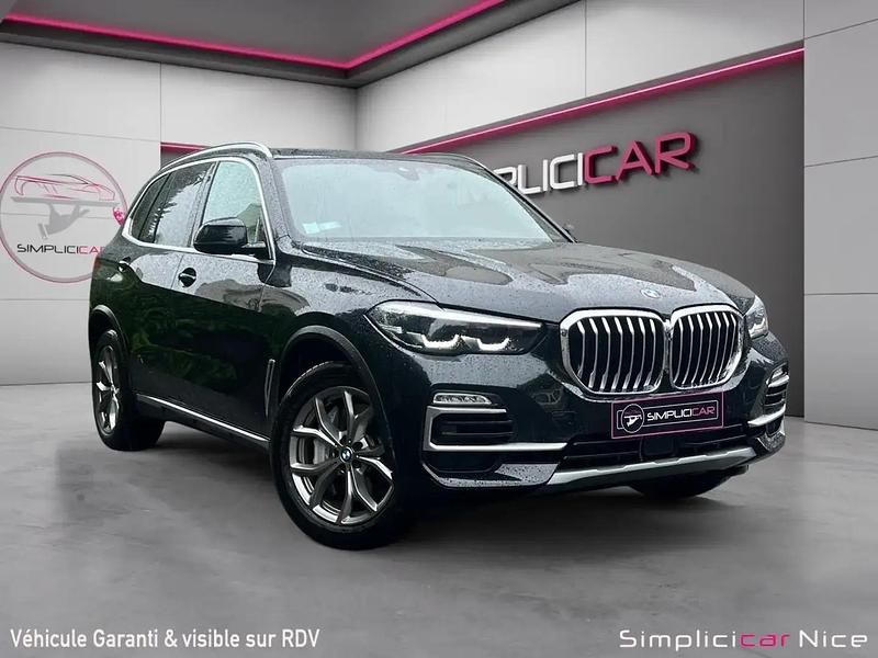 Noir Occasion 2021 BMW X5 Sport Line SUV | 69 880 € (Prix assez cher) - Image 1/4