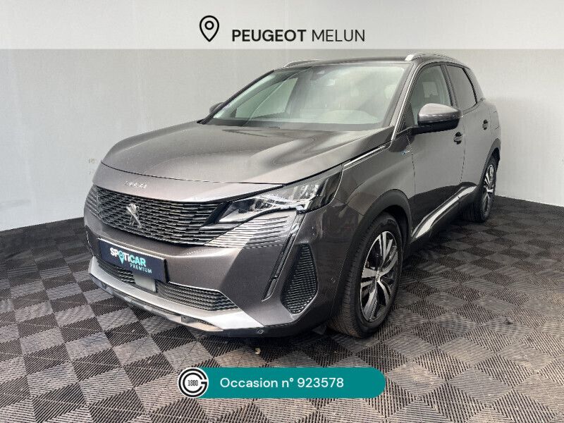 Gris Utilisé 2021 Peugeot 3008 Allure SUV | 18 980 € (Super prix) - Image 1/4