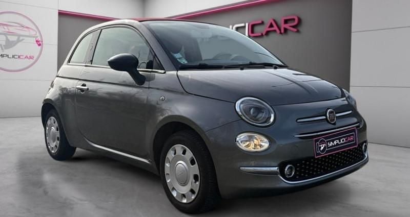 Occasion Fiat 500C Pop 69 ch (50 kW) 2018 Gris Cabriolet