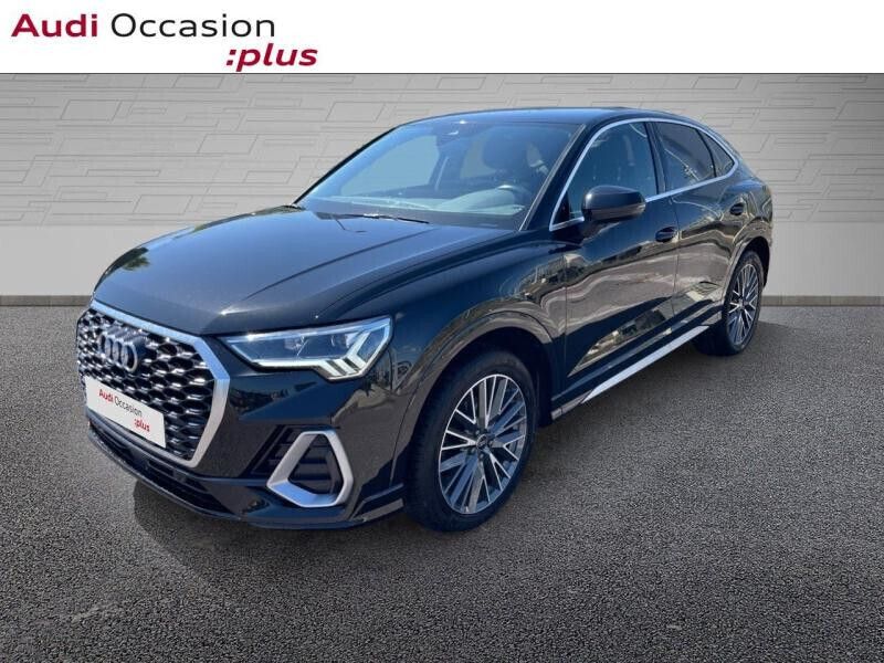 Noir Utilisé 2022 Audi Q3 Sportback S-Line SUV | 33 990 € (Prix juste) - Image 1/4