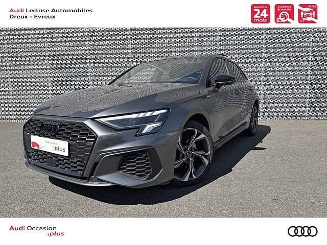 Gris daytona nacré Utilisé 2024 Audi A3 Sportback e-tron S-Line Berline | 35 000 € (Prix juste) - Image 1/4