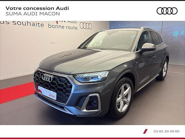 Gris daytona nacré Utilisé 2022 Audi Q5 S-Line SUV | 41 990 € (Prix juste) - Image 1/4