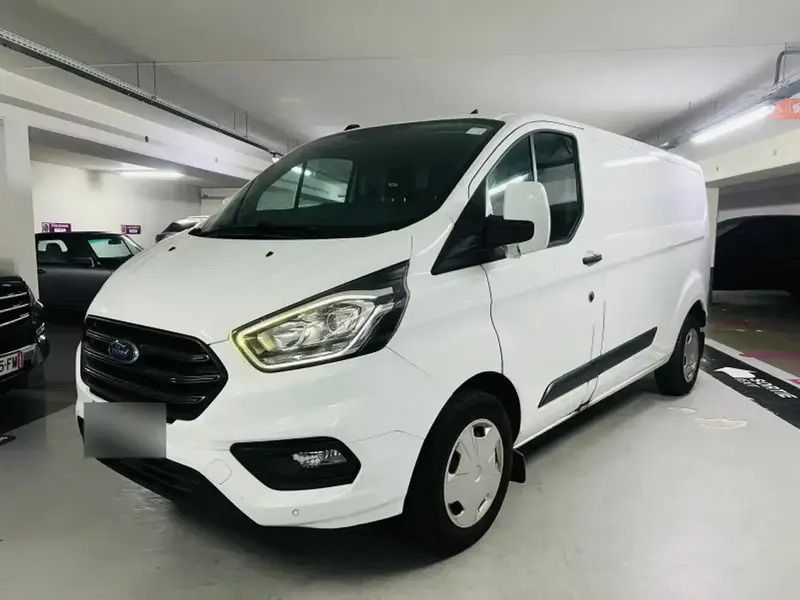 Blanc Utilisé 2022 Ford Transit Custom Business Edition Van | 13 290 € - Image 1/4