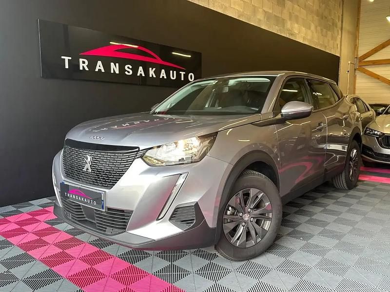 Gris Utilisé 2021 Peugeot 2008 Active SUV | 15 990 € (Bon prix) - Image 1/4