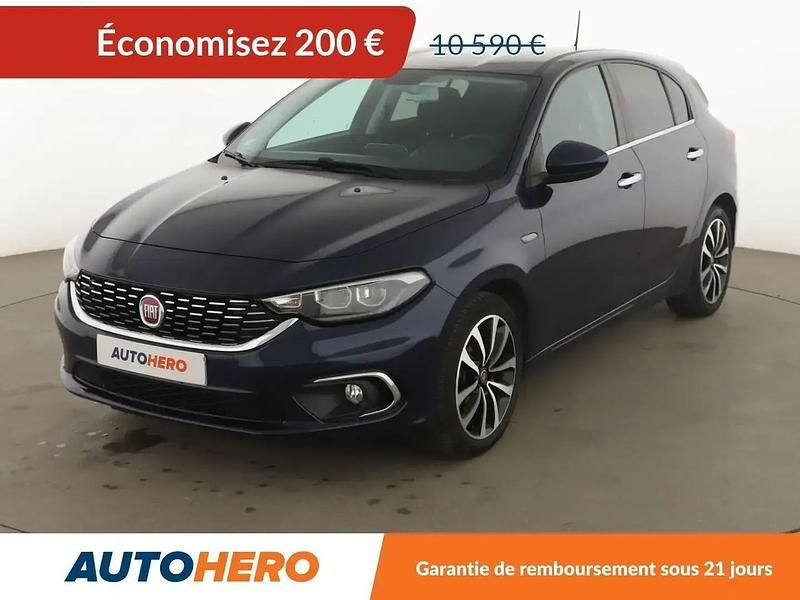 Bleu Utilisé 2019 Fiat Tipo Lounge Berline | 10 390 € (Prix juste) - Image 1/2