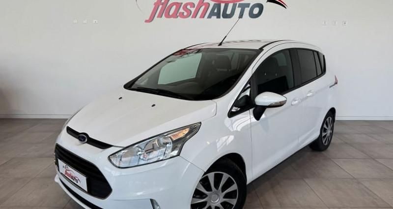Blanc Utilisé 2013 Ford B-MAX S Monospace | 6 900 € (Prix juste) - Image 1/4