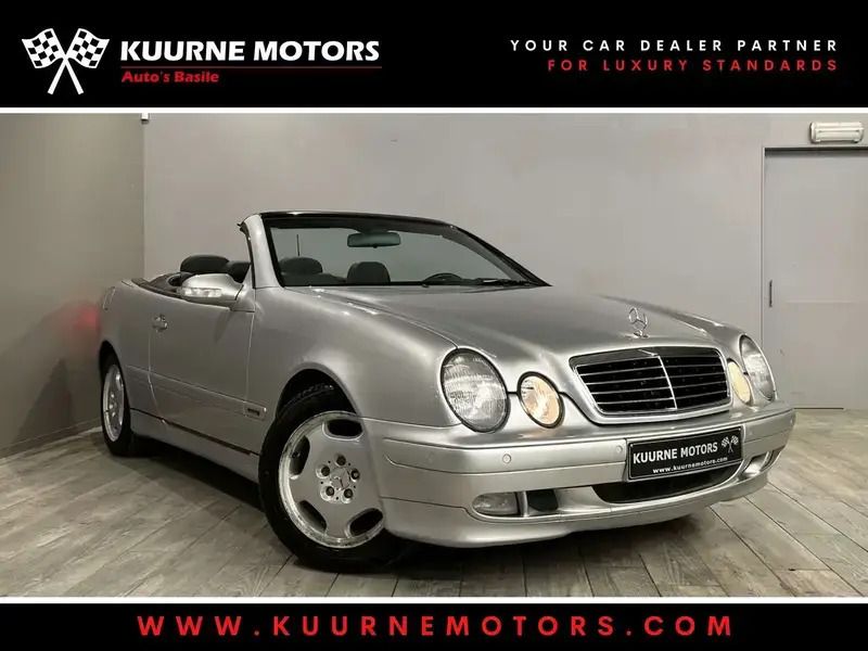 Argent Utilisé 2002 Mercedes CLK200 Elegance Cabriolet | 12 900 € - Image 1/4