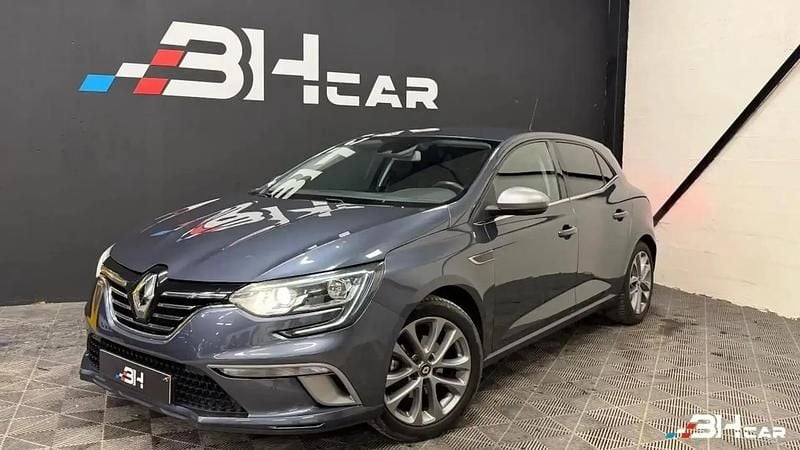 Gris Utilisé 2018 Renault Mégane GT Line Bose Edition Berline | 13 490 € (Bon prix) - Image 1/4