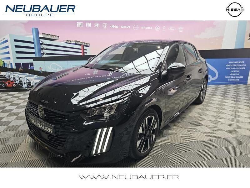Noir perla nera (m) Utilisé 2024 Peugeot 208 Allure Citadine | 14 990 € (Prix juste) - Image 1/4