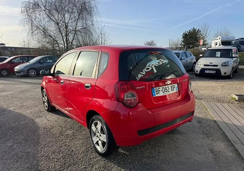 Occasion Chevrolet Aveo 84 ch (61 kW) 2011 Rouge Berline