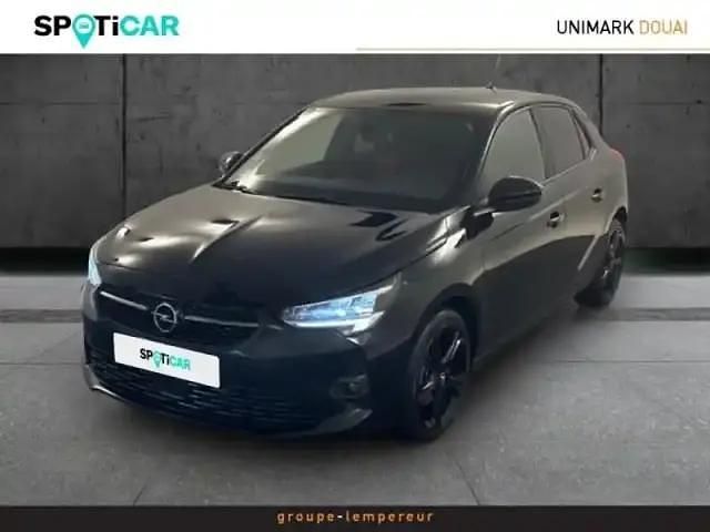 Noir perla nera métallisé Occasion 2022 Opel Corsa GS Line Berline | 13 990 € (Prix assez cher) - Image 1/4