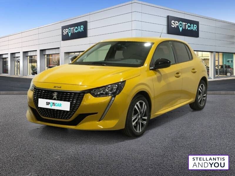 Jaune Occasion 2024 Peugeot 208 Allure Citadine | 14 790 € (Prix juste) - Image 1/4