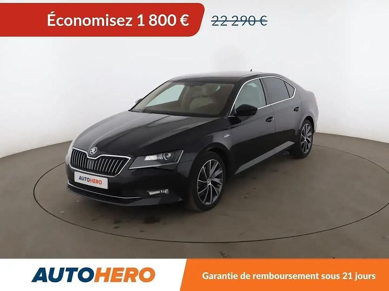 Noir Utilisé 2016 Skoda Superb LAURIN & KLEMENT Berline | 20 490 € (Bon prix) - Image 1/2