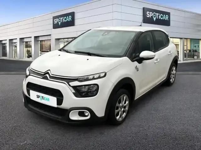 Blanc banquise (o) Occasion 2022 Citroën C3 PureTech Berline | 9 999 € (Bon prix) - Image 1/4