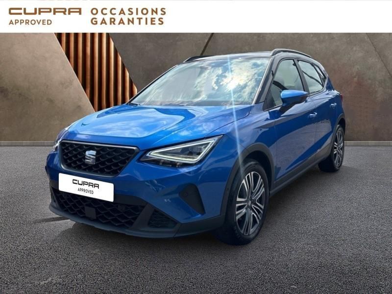 Bleu saphir métal Utilisé 2023 Seat Arona Copa SUV | 16 900 € (Prix juste) - Image 1/4