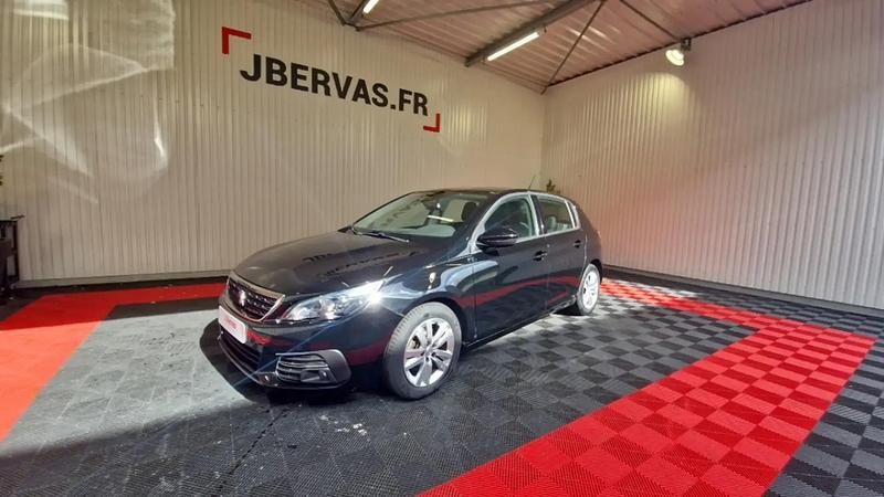 Noir Utilisé 2020 Peugeot 308 Active Berline | 14 490 € (Bon prix) - Image 1/4
