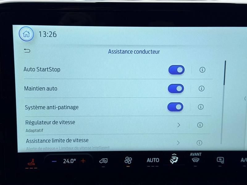 Occasion Ford Transit Sport 170 ch (125 kW) 2025 Bleu azur mã©tallisã©e Van