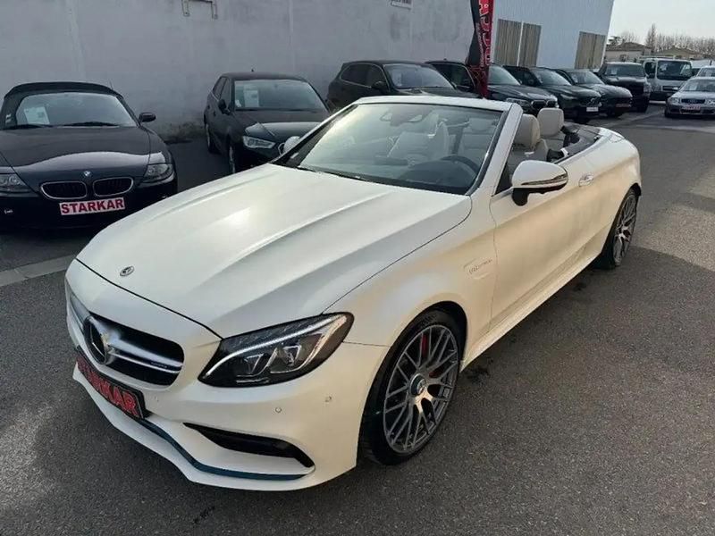 Blanc Utilisé 2018 Mercedes C63 AMG AMG Cabriolet | 72 990 € - Image 1/4