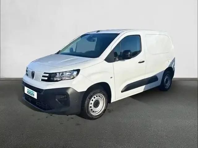 Blanc icy peinture opaque Occasion 2024 Peugeot Partner S Monospace | 29 892 € - Image 1/4