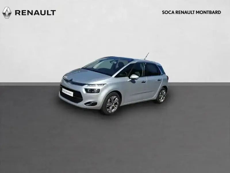 Gris Utilisé 2014 Citroën C4 Picasso Exclusive Monospace | 9 200 € (Prix juste) - Image 1/4