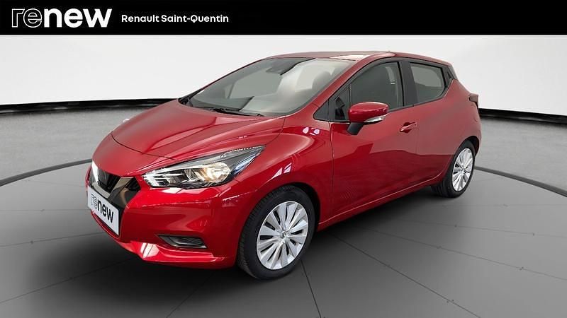 Rouge Utilisé 2023 Nissan Micra Acenta Citadine | 14 490 € (Prix juste) - Image 1/4