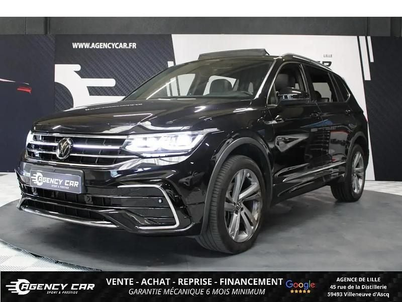 Noir Utilisé 2022 VW Tiguan Allspace R-line SUV | 37 380 € (Prix assez cher) - Image 1/4