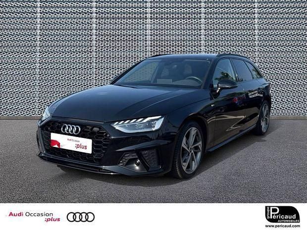 Noir mythe métallisé Utilisé 2022 Audi A4 S-Line Break | 33 990 € (Prix juste) - Image 1/4