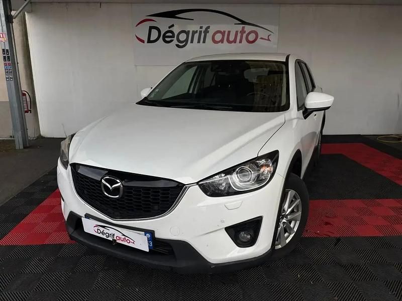 Blanc Occasion 2015 Mazda CX-5 SUV | 9 990 € (Prix juste) - Image 1/4