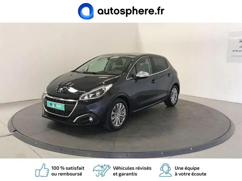 Gris f Occasion 2019 Peugeot 208 Allure Citadine | 14 980 € (Prix juste) - Image 1/4