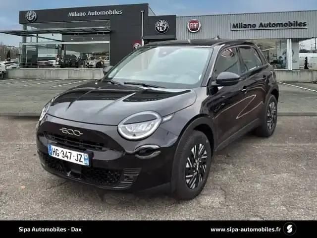 Noir tortona Nouvelle 2025 Fiat 600 Berline | 27 990 € (Prix assez cher) - Image 1/4