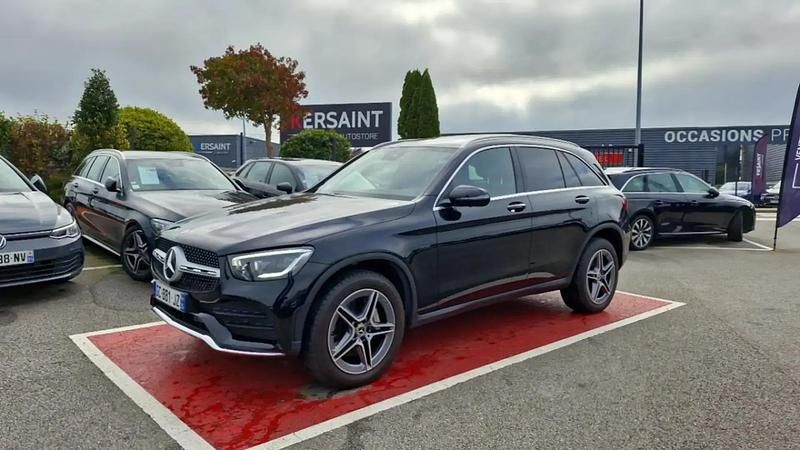 Noir Utilisé 2021 Mercedes GLC300 AMG line SUV | 37 990 € (Bon prix) - Image 1/4