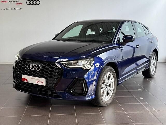 Bleu navarre métallisé Utilisé 2022 Audi Q3 Sportback S-Line SUV | 38 497 € - Image 1/4