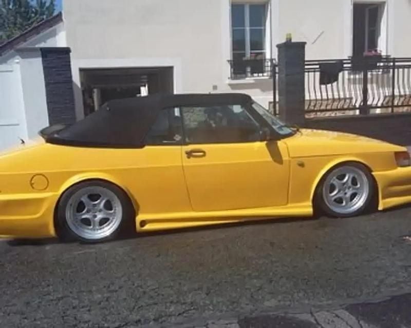 Jaune Occasion 1988 Saab 900 Cabriolet Cabriolet | 5 000 € - Image 1/4