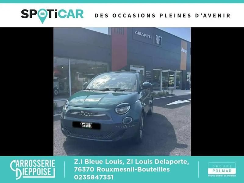 Bleu Utilisé 2022 Fiat 500e Berline | 15 490 € (Prix juste) - Image 1/4