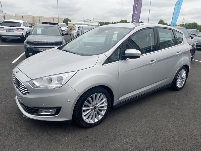 Gris lunaire Utilisé 2019 Ford C-MAX Titanium Monospace | 12 999 € (Prix assez cher) - Image 1/2