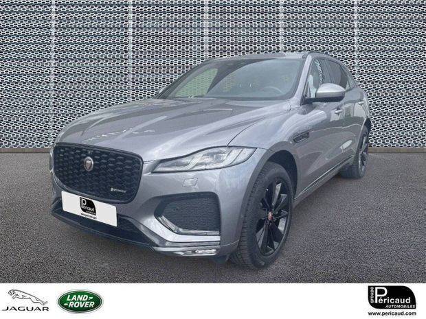 Gris Utilisé 2021 Jaguar F-Pace R-Dynamic SUV | 45 900 € (Bon prix) - Image 1/4