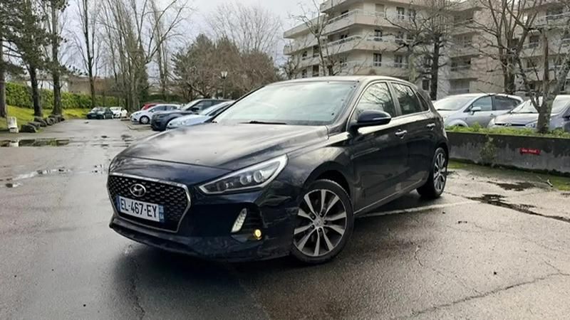 Occasion Hyundai i30 122 ch (89 kW) 2017 Noir Berline