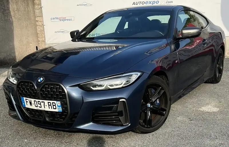 Bleu Utilisé 2021 BMW M440 Berline | 49 900 € (Super prix) - Image 1/4