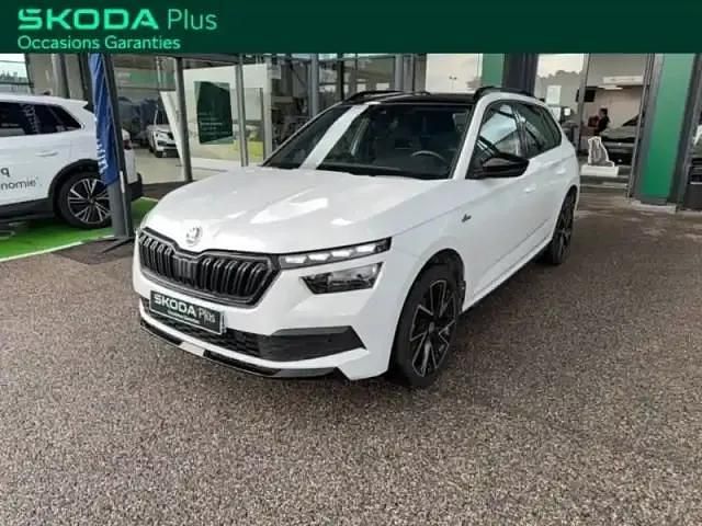 Blanc Utilisé 2022 Skoda Kamiq Monte Carlo SUV | 23 870 € (Prix juste) - Image 1/4