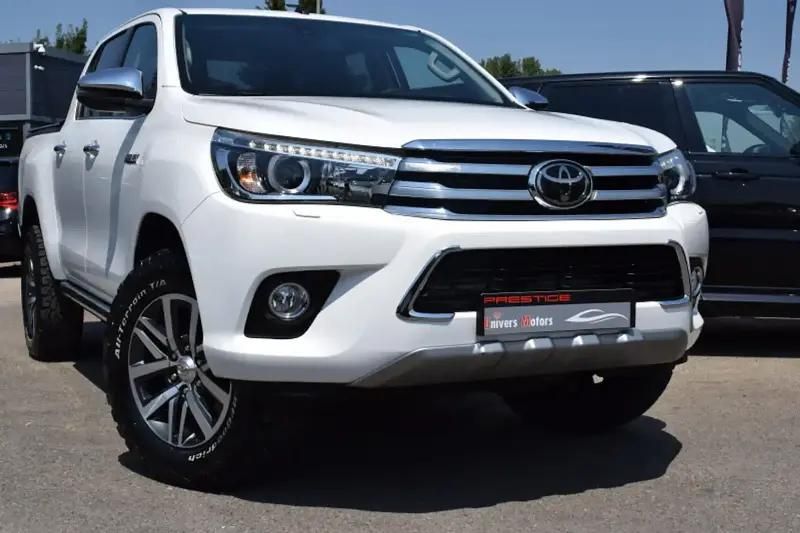 Blanc Utilisé 2018 Toyota HiLux Lounge Pick-up | 37 900 € (Bon prix) - Image 1/4