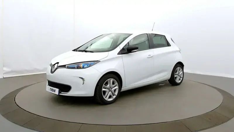 Blanc Utilisé 2019 Renault Zoe Zen Citadine | 6 690 € (Bon prix) - Image 1/4