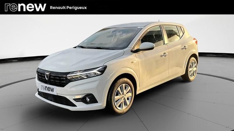 Blanc Occasion 2022 Dacia Sandero Comfort Citadine | 13 490 € (Prix juste) - Image 1/4