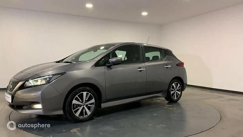 Gris Utilisé 2021 Nissan Leaf Acenta Citadine | 11 999 € (Bon prix) - Image 1/4