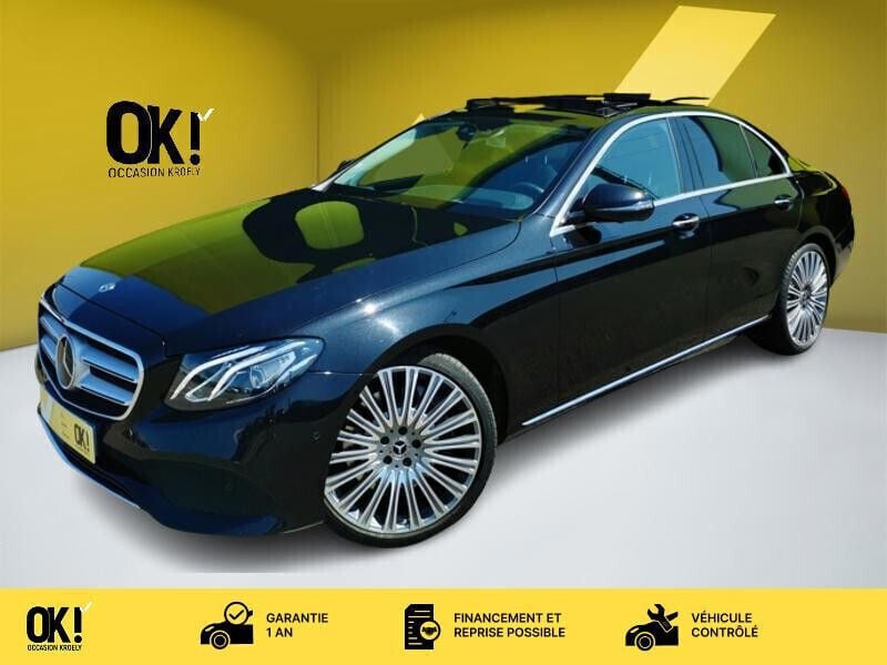 Noir Utilisé 2018 Mercedes E400 Berline | 36 989 € (Prix juste) - Image 1/4