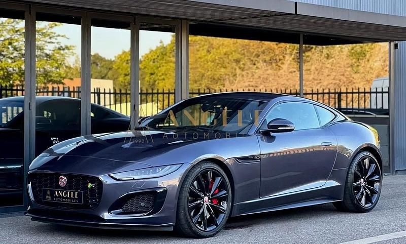 Gris Utilisé 2020 Jaguar F-Type Coupé | 99 990 € (Super prix) - Image 1/4