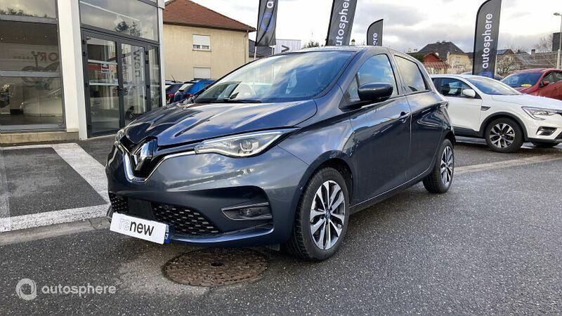 Gris Utilisé 2021 Renault Zoe Intens Citadine | 14 499 € (Bon prix) - Image 1/4