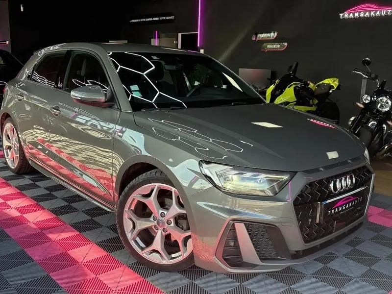Gris Utilisé 2019 Audi A1 S-Line Citadine | 20 990 € (Prix juste) - Image 1/4