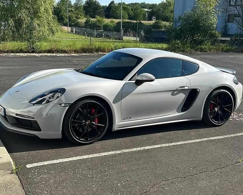 Gris Utilisé 2018 Porsche 718 Cayman GTS Coupé | 82 000 € - Image 1/4